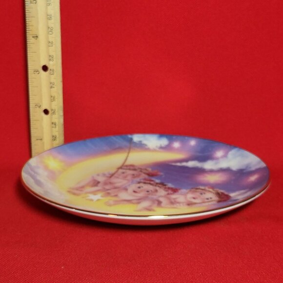 Vintage Dreamsicles By The Light of the Moon Angel Cherub Collectible Plate 1994 - Picture 10 of 12